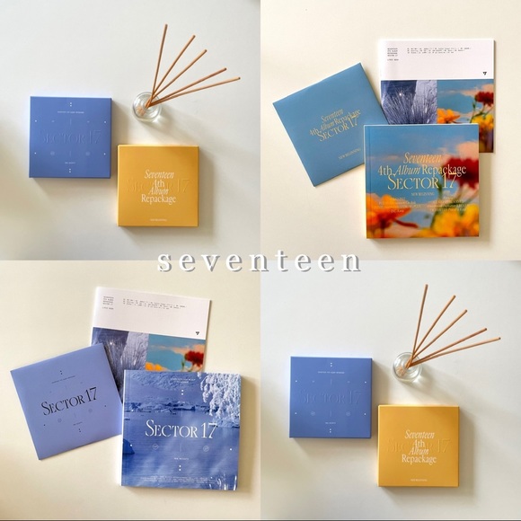seventeen Other - SOLD !! NEW seventeen album set bundle